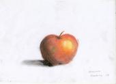 Warsztaty artystyczne: Karolina Łazarowicz Jabłko, suchy pastel
