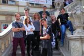 Członkowie koła teatralnego