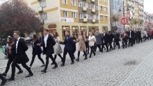 2018.11.09 Maturzyści tańczą poloneza