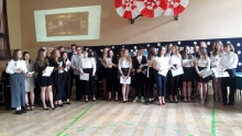 27 maja 2019 pożegnanie klas trzecich  klasa 3b
