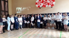 27 maja 2019 pożegnanie klas trzecich klasa 3e