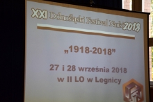 XXI Dolnośląskiego Festiwalu Nauki 2018 w II LO