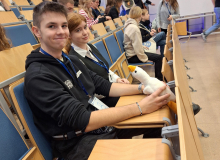 14 – 17 listopada przedstawiciele Samorządu Uczniowskiego Nina, Piotr i Wiktor biorą udział w Forum Xu – Interdyscyplinarna Konferencja Samorządów Uczniowskich