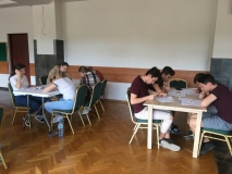Obóz matematyczny, październik 2018
