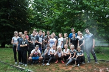Otrzęsiny klas pierwszych  wrzesień 2018