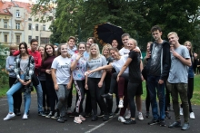 Otrzęsiny klas pierwszych  wrzesień 2018