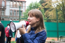 Otrzęsiny klas pierwszych  wrzesień 2018