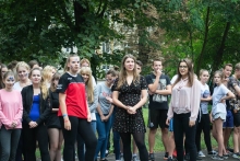 Otrzęsiny klas pierwszych  wrzesień 2018
