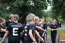 Otrzęsiny klas pierwszych  wrzesień 2018