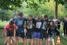 Otrzęsiny klas pierwszych  wrzesień 2018