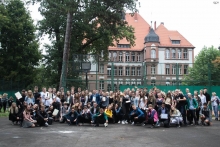 Otrzęsiny klas pierwszych  wrzesień 2018