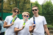 Otrzęsiny klas pierwszych  wrzesień 2018