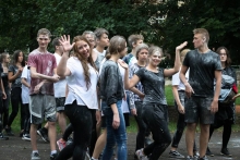 Otrzęsiny klas pierwszych  wrzesień 2018