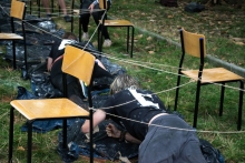 Otrzęsiny klas pierwszych  wrzesień 2018