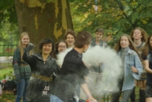 Otrzęsiny klas pierwszych  wrzesień 2018