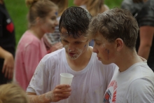 Otrzęsiny klas pierwszych  wrzesień 2018