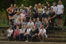 Otrzęsiny klas pierwszych  wrzesień 2018