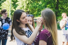 Otrzęsiny klas pierwszych.