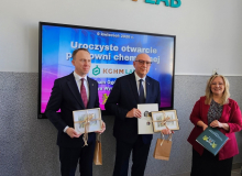 Uroczyste otwarcie pracowni chemicznej w ramach projektu KGHM LAB, kwiecień 2026