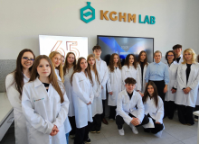 Uroczyste otwarcie pracowni chemicznej w ramach projektu KGHM LAB, kwiecień 2026