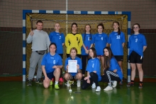 Licealiada Miasta Legnica w piłce nożnej dziewcząt styczeń 2020