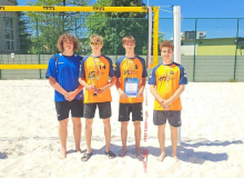 Zawody w siatkówce plażowej chłopców Złotoryja