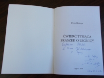 Spotkanie autorskie z Dawidem Kutryn, październik 2018