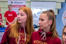 II LO na targach w PWSZ luty 2018