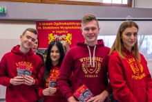II LO na targach w PWSZ luty 2018