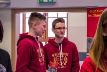 II LO na targach w PWSZ luty 2018
