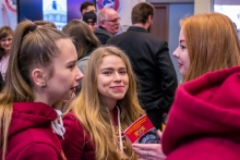 II LO na targach w PWSZ luty 2018