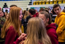 II LO na targach w PWSZ luty 2018