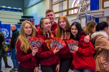 II LO na targach w PWSZ luty 2018