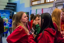 II LO na targach w PWSZ luty 2018