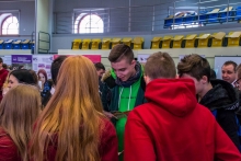 II LO na targach w PWSZ luty 2018