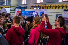 II LO na targach w PWSZ luty 2018