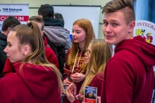 II LO na targach w PWSZ luty 2018