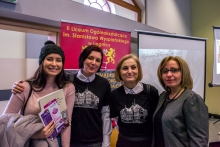 II LO na targach w PWSZ luty 2018