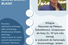Wybory do Samorządu Uczniowskiego