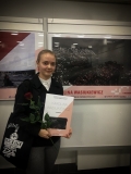 \"Indeks patriotyczny\"- Karolina Wasiukiewicz- II nagroda